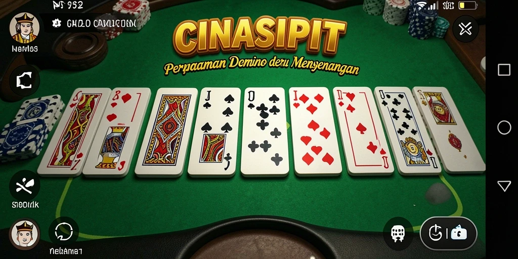 Tampilan gameplay CINASIPIT yang menegangkan dan seru.