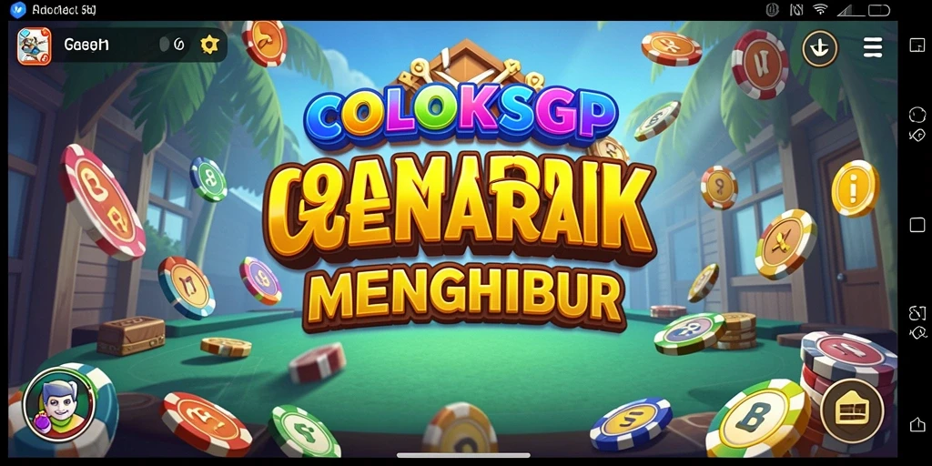 Tampilan gameplay menarik dari COLOKSGP yang mengasyikkan.