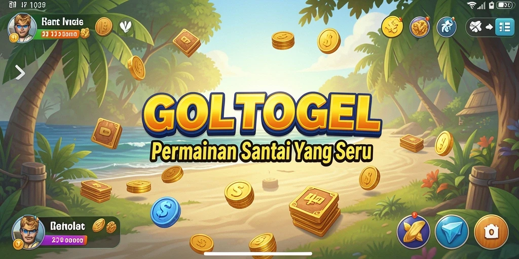 Tampilan gameplay GOLTOGEL yang seru dan menyenangkan.