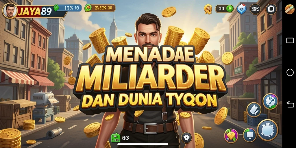 Tampilan grafik menarik dari gameplay JAYA89 yang menantang.
