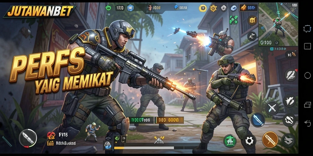 Screenshot aksi mendebarkan dari gameplay JUTAWANBET.