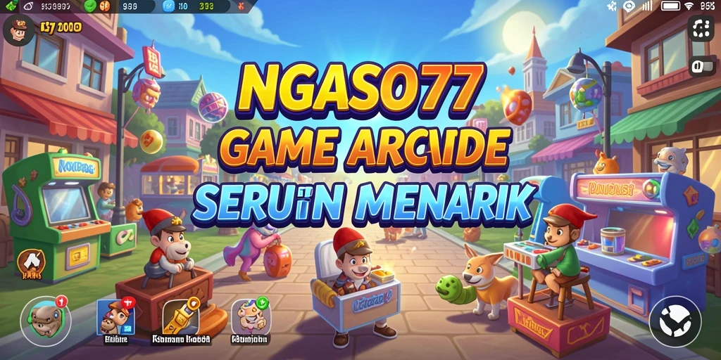 Tampilan menarik gameplay seru NGASO77.