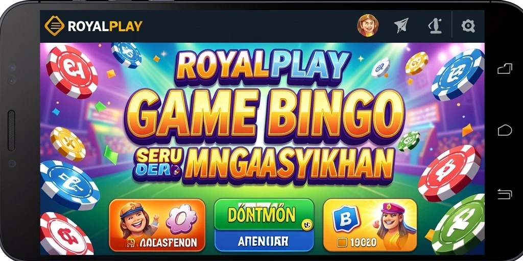 Tampilan snapshot permainan Bingo di ROYALPLAY yang seru.