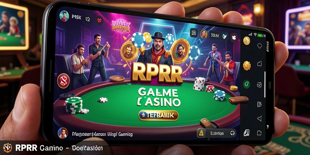 Gameplay Live Casino yang mendebarkan dan interaktif di RPRR.