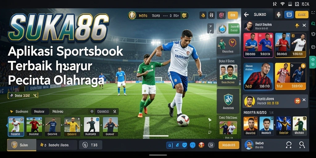 Tampilan antarmuka SUKA86 yang menarik dan user-friendly.