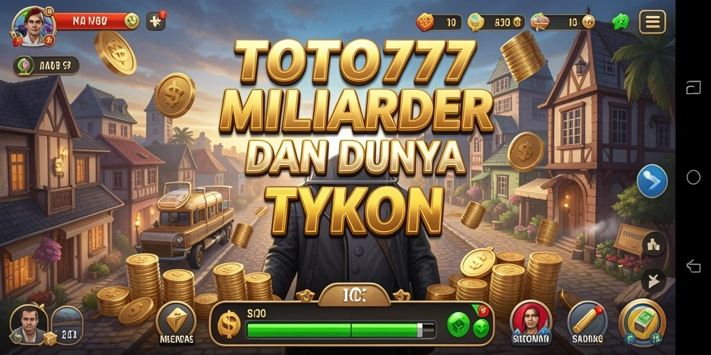 Screenshot gameplay TOTO777 menampilkan interaksi bisnis yang seru.