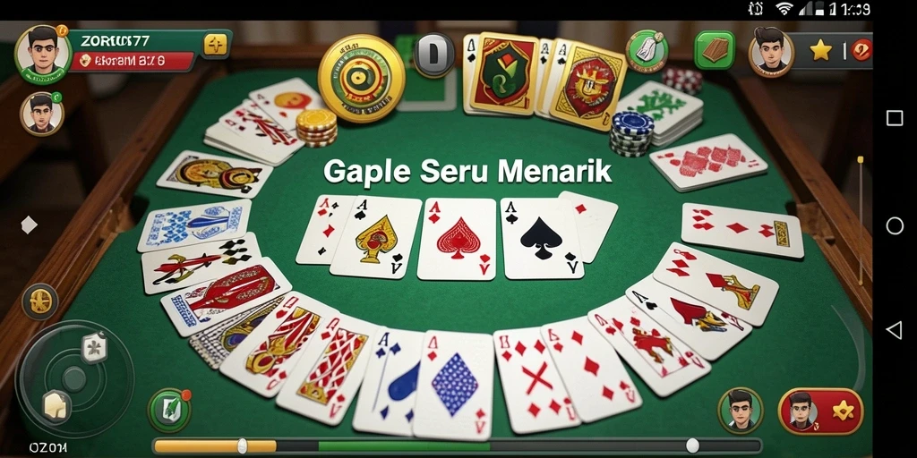 Tampilan gameplay seru di ZORO77 dengan teman-teman.